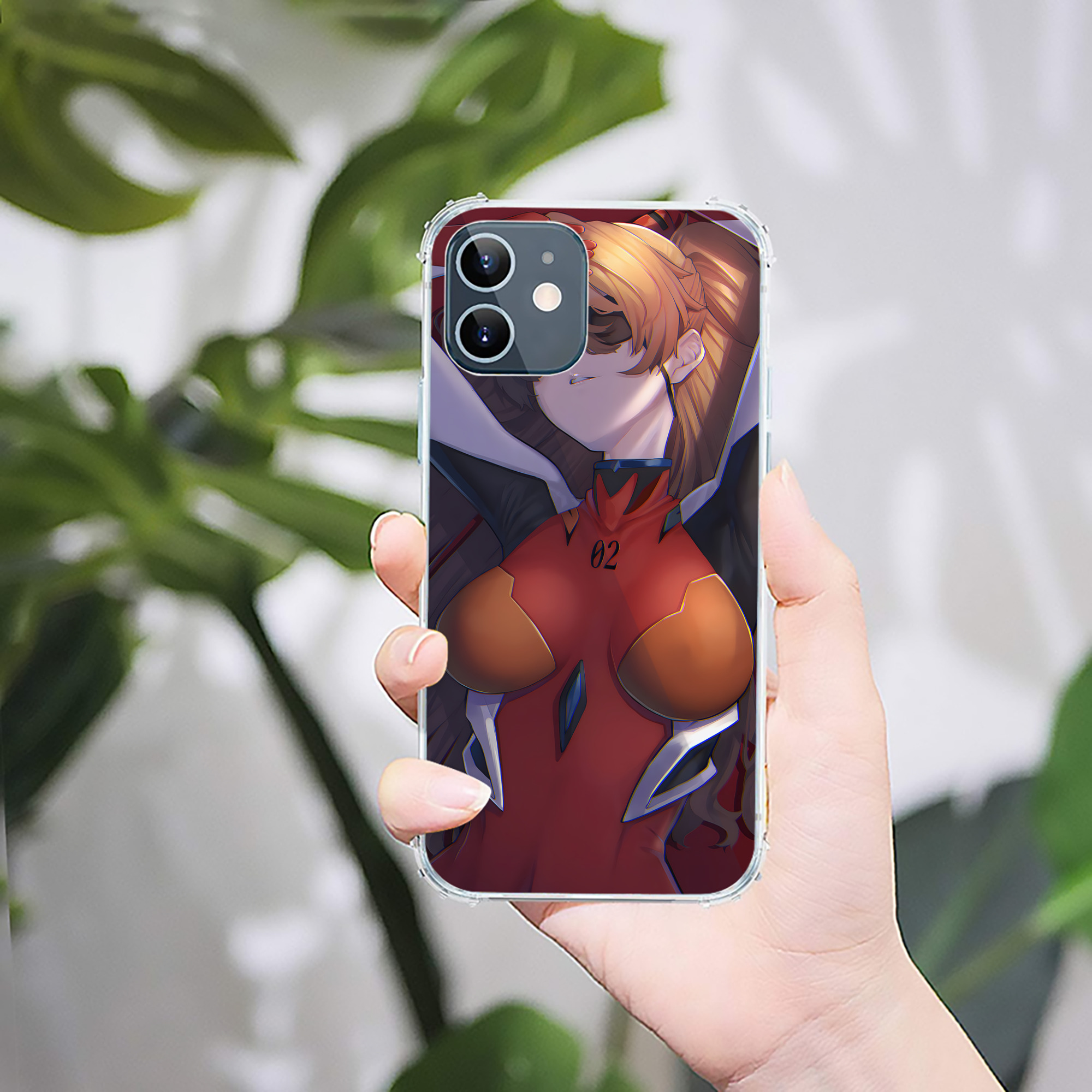 （画像用） EVA 新世紀エヴァンゲリオン 【iPhone 12シリーズ対応】透明スマホケース（クリアソフトケース）